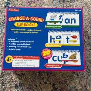 Lakeshore change a sound flip books